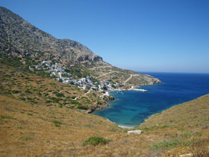 Panoramica della spiaggia di Mesachti